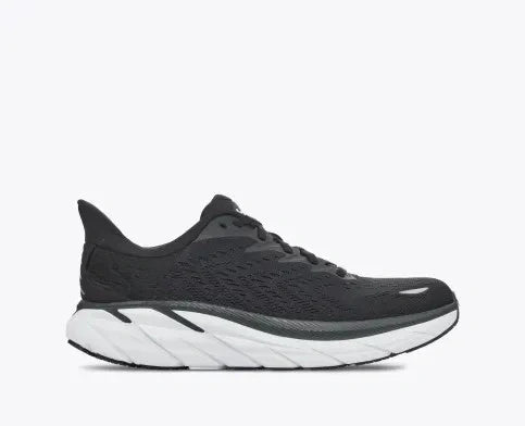 Hoka Men's Bondi 8 - Black / White