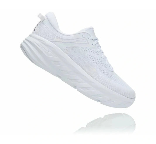 Hoka Women's Bondi 7 WHITE / WHITE